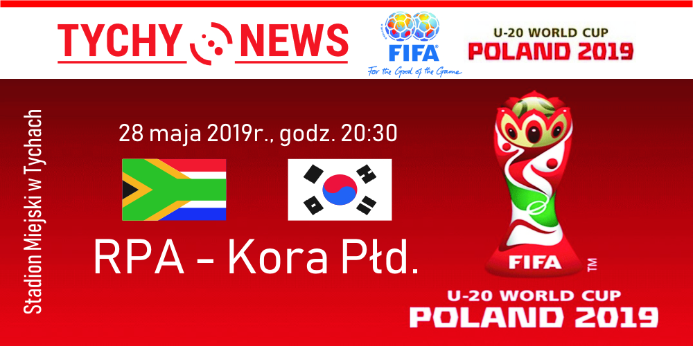 MŚ U-20 RPA - Korea Południowa 28 maja godz. 20:30