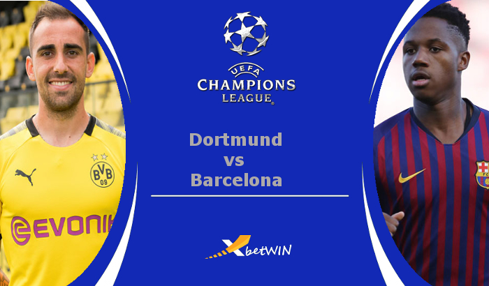 LM: Dortmund vs Barcelona.